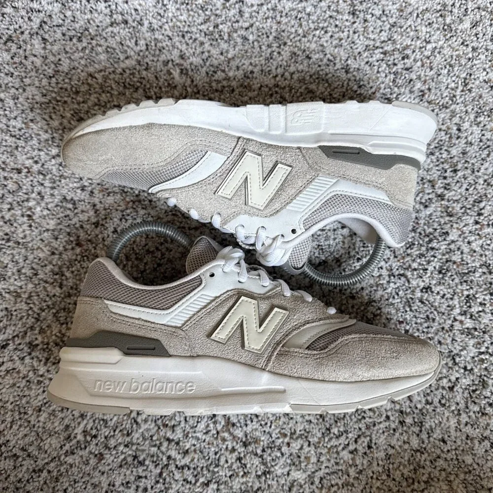 NEW BALANCE 997H Sneakers Shoes Women's Size 7.5 Beige White Gray CW997HCR - Picture 11 of 13